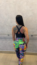 Cartoon Set (Black Cropped Top)