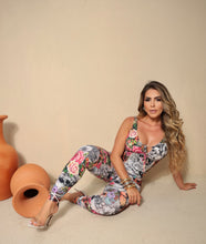 Skull and Roses Lazed Jumpsuit