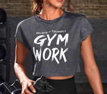 Gym Work Top (Dark Grey)