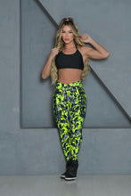 Open Top Moda Camo Set ( Neon Green)