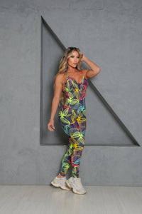Neon Babe Disco Jumpsuit