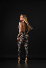 Exotic Feather Leopard Jumpsuit