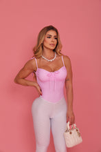 Semi Pink Polka Dots Jumpsuit (White Bubble Textured Bottom)