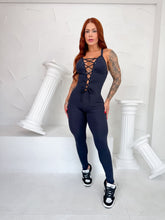 Latest Extra Lazed Black Jumpsuit