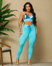 Adjustable Turquoise Marble Mila Set