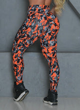 Classic Top Neon Orange Camo Set