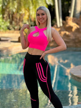 Black Suplex Moda Set (Neon Pink)