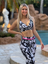 Hash Black & White Leopard Set