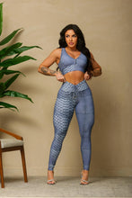 Grey Viper Snake Leggings