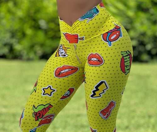 Yellow LIKE Leggings