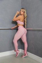 Brown Polka Zipper Top