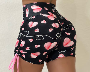 Double Lazed Hearts Short