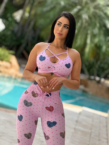 Adjustable Leopard Hearts Set