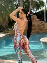 Classic Python Smooth Snake Jumpsuit