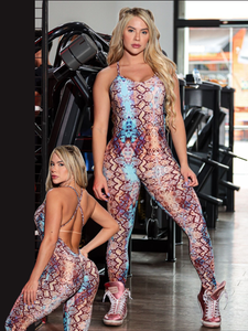 Classic Smooth Snake Jumpsuit