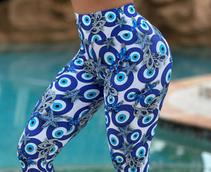 Blue Eye Diamond Leggings (Mila)