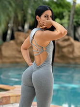 Ring Twisted Suplex Jumpsuit (Mezcla Grey)