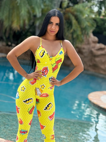 Like Jumpsuit (Yellow)