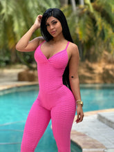 Pink Back Strings Wallpaper Jumpsuit