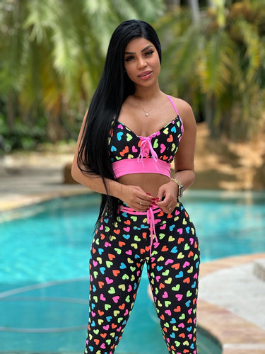 Hot Pink Hearts Set
