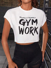 Gym Work Top (White)