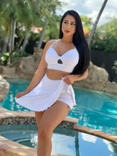 Andrea Skirt Set (White)