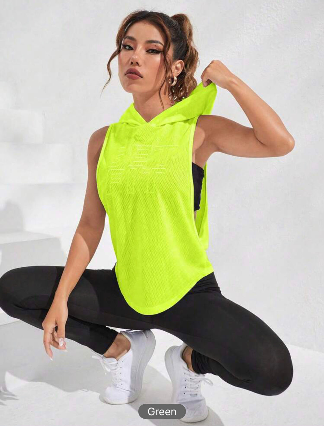Get Fit HODDIE Tank Top (Neon)