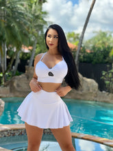 Andrea Skirt Set (White)
