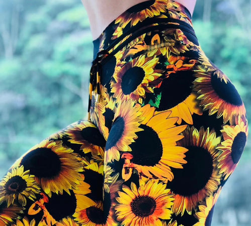 Dark Sunflower Leggings