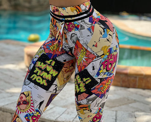 Not Yours Cartoons Leggings