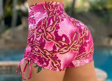 Pink Chain Bow Shorts