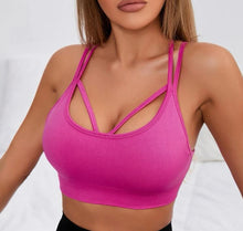 Solid Pink Strapy Top
