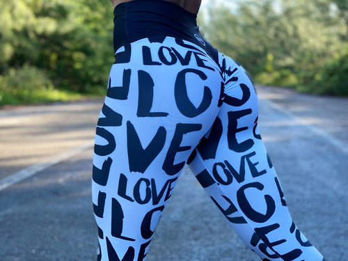 Love Black Leggings